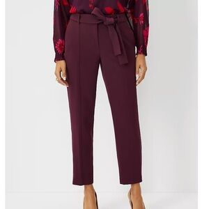 Ann Taylor tie-waist pants NWT
